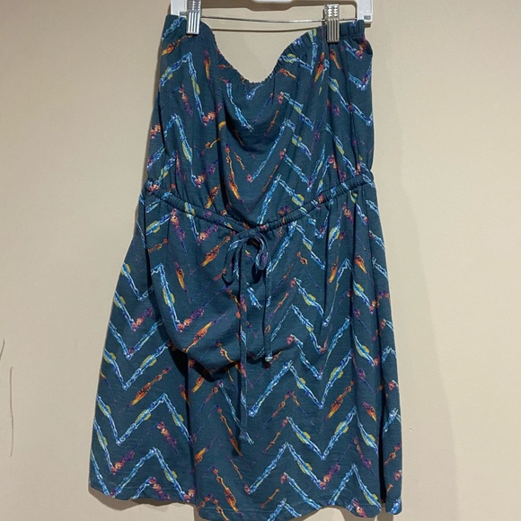 Mossimo Women’s Size Large Strapless Dress - Picture 1 of 3